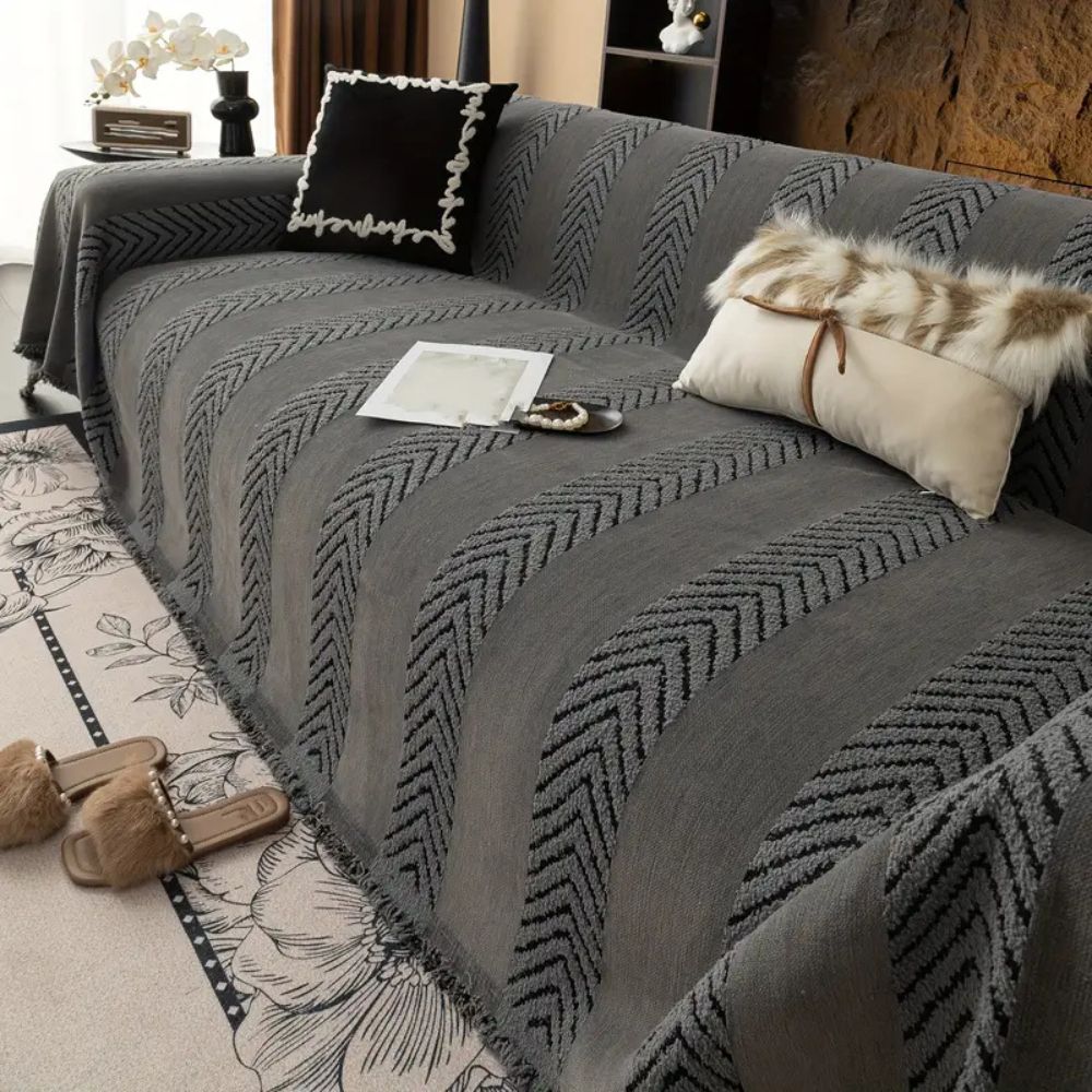 Chevron Echo Line Sofa Dække