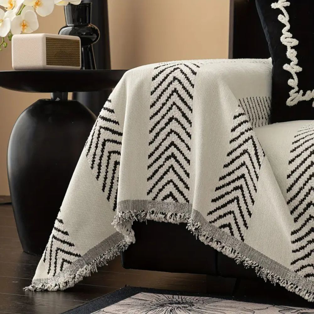 Chevron Echo Line Sofa Dække