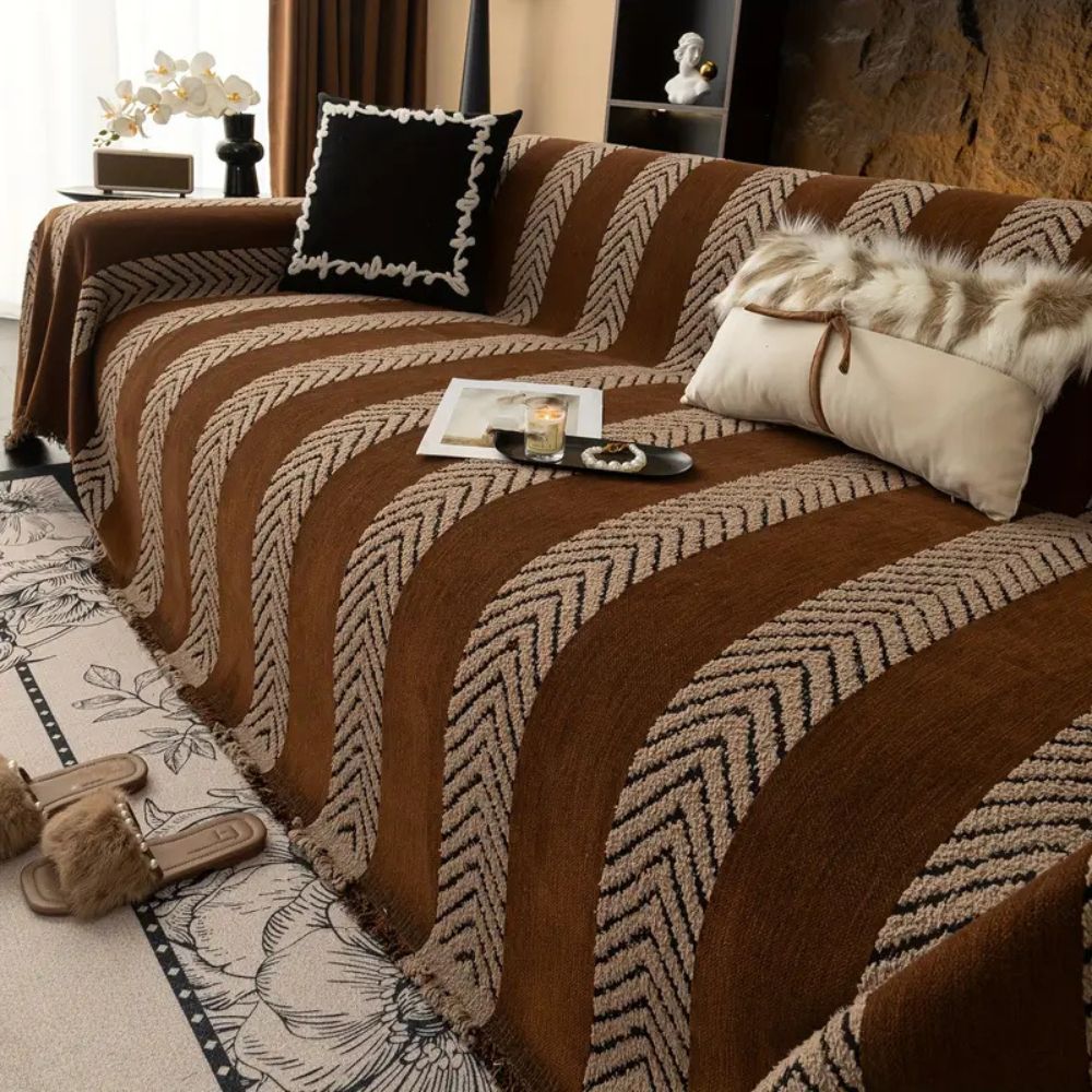 Chevron Echo Line Sofa Dække