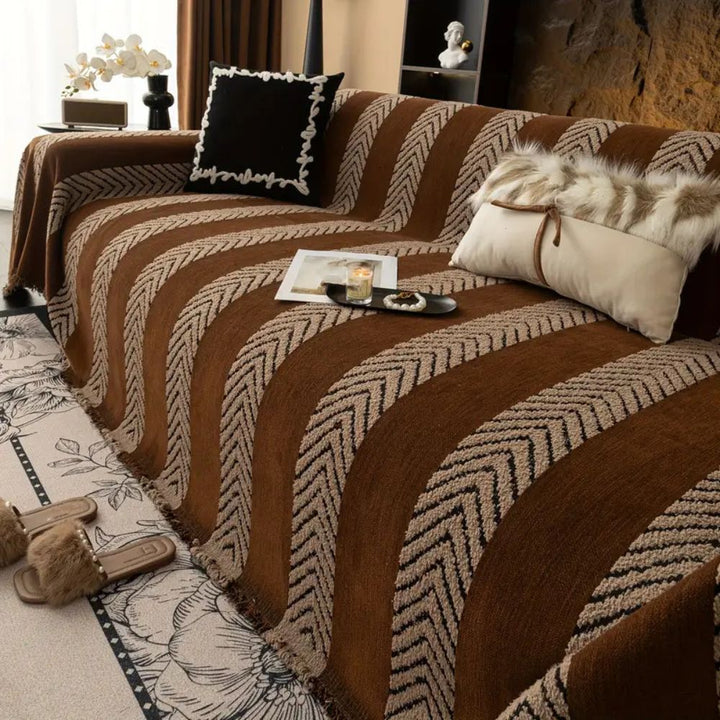 Chevron Echo Line Sofa Dække