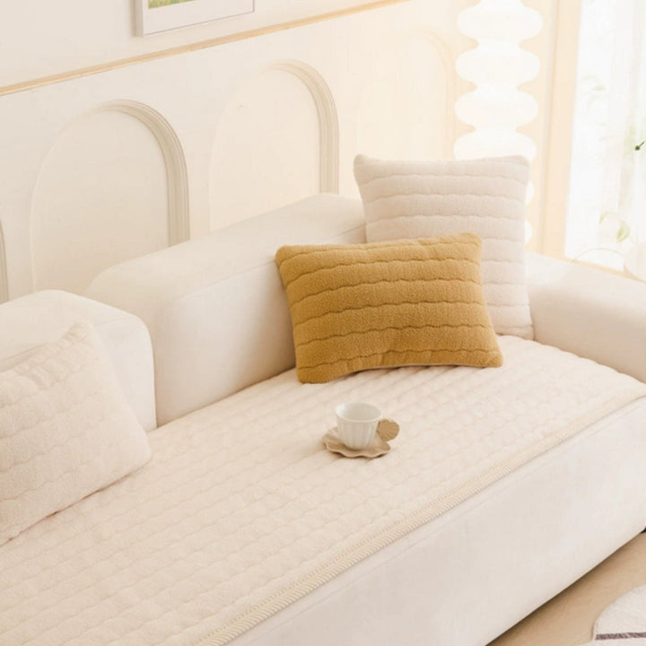 Chic Tykt Plush Sofa Dække