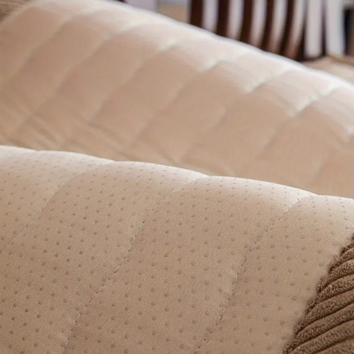 Chic Tykt Plush Sofa Dække