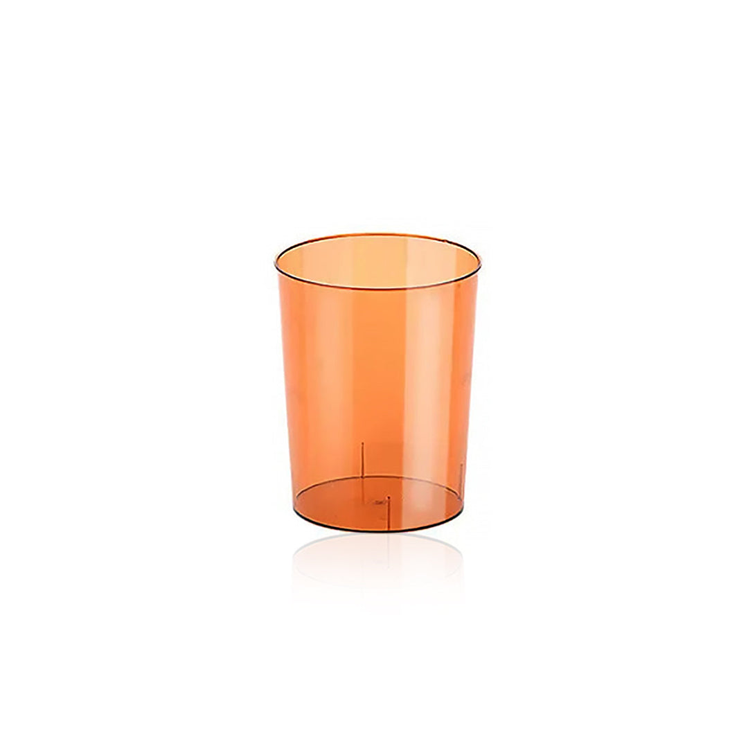 farvet transparent multipurpose beholder lavet af akryl