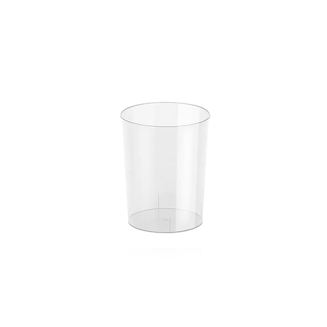 farvet transparent multipurpose beholder lavet af akryl