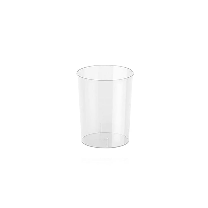 farvet transparent multipurpose beholder lavet af akryl