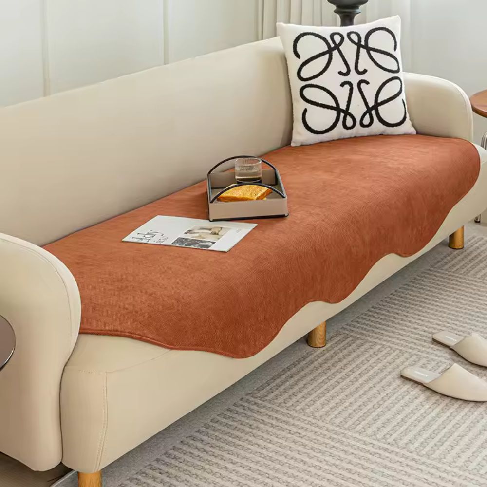 Helårs Enkelt Kontur Passende Sofa Cover