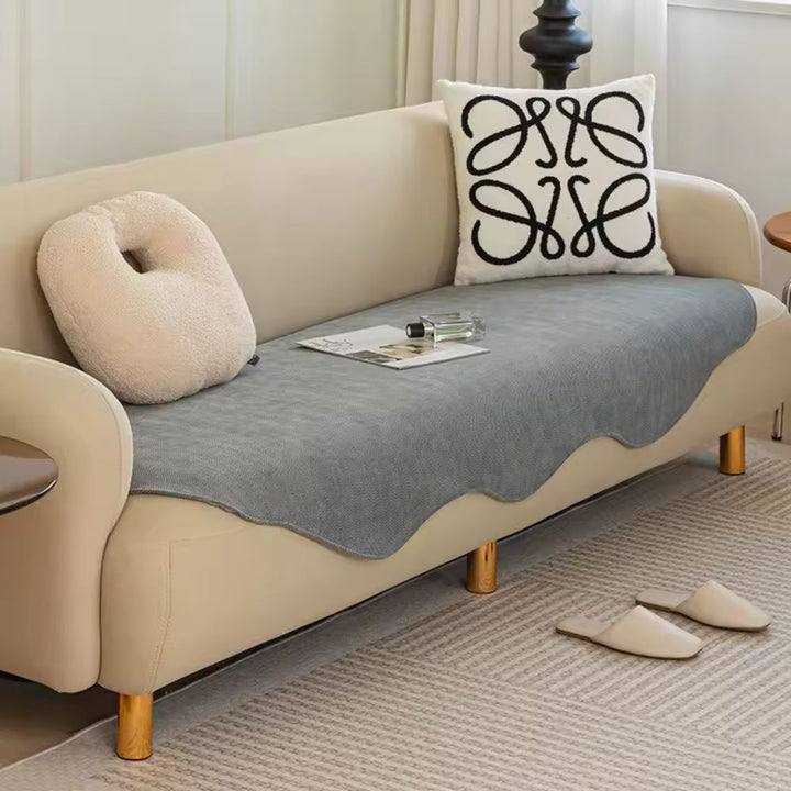 Helårs Enkelt Kontur Passende Sofa Cover