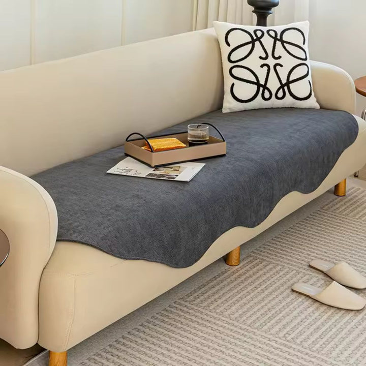 Helårs Enkelt Kontur Passende Sofa Cover