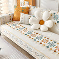 Boho Stil Sofa Cover – Elastisk & Brug Året Rundt | Beskytter og Giver et Nyt Udseende |