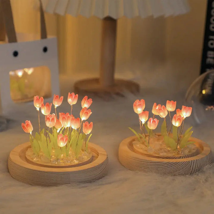 DIY Glas Tulipan Globe Lampe