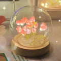 DIY Glas Tulipan Globe Lampe