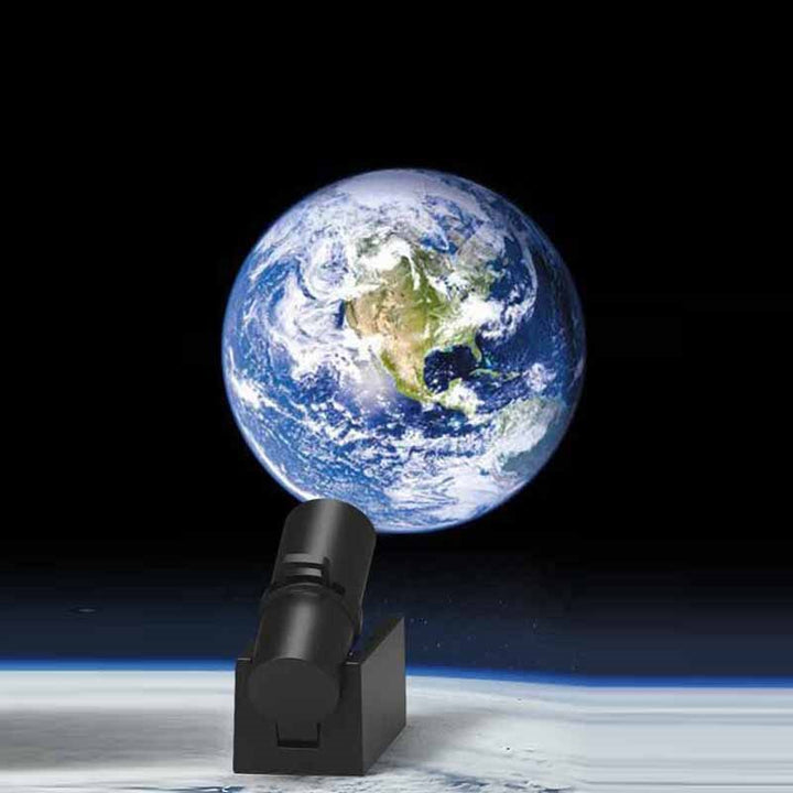 Jord &amp; Måne Projektor Lampe | LED Natlys | Kosmisk Atmosfære med Flere Tilstande