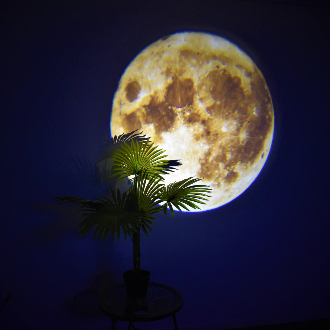 Projektionslampe - EarthGlow - LED jorddesign - Inspireret nysgerrighed