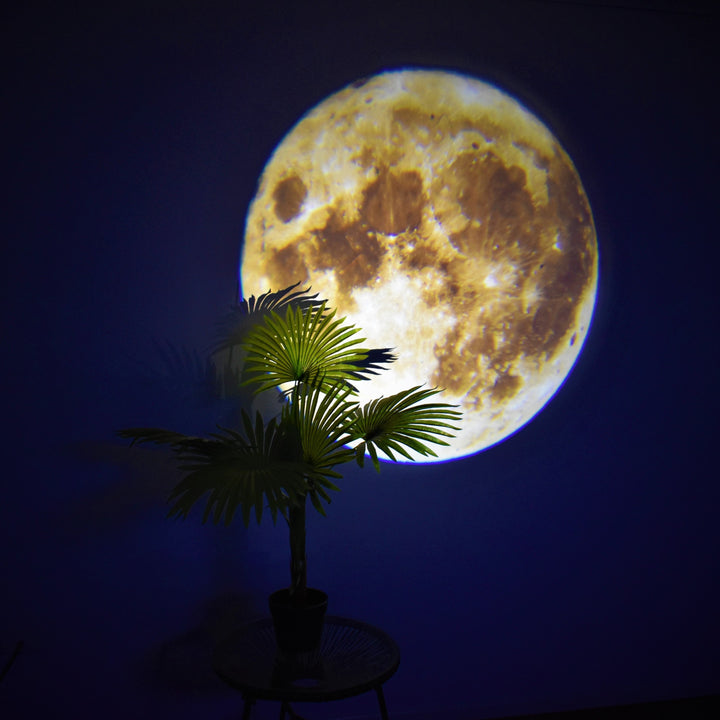 Projektionslampe - EarthGlow - LED jorddesign - Inspireret nysgerrighed