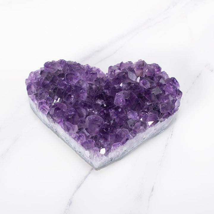 Amethyst Kluster Hjerte