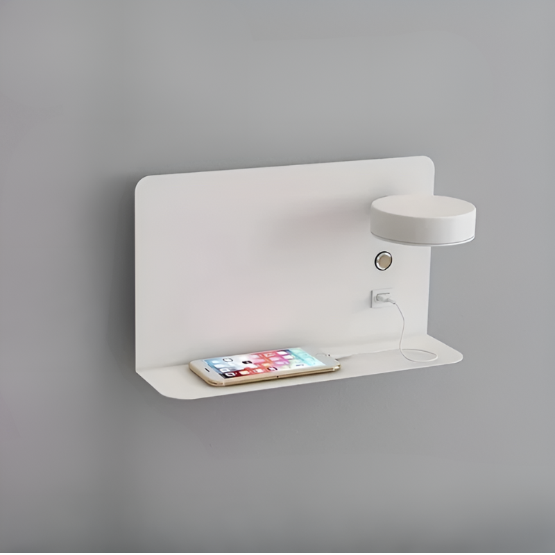 DazzleShelf Minimalist Genopladelig USB Natlys