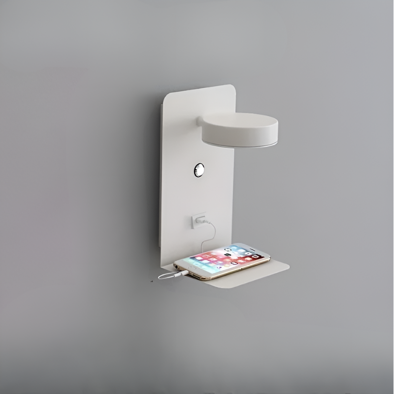 DazzleShelf Minimalist Genopladelig USB Natlys