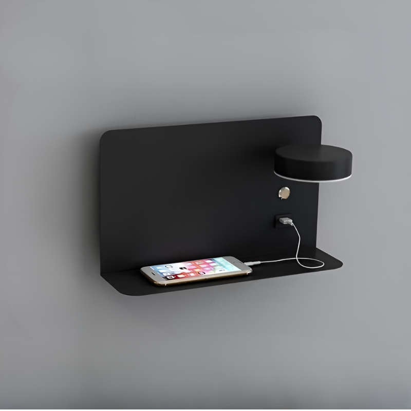DazzleShelf Minimalist Genopladelig USB Natlys