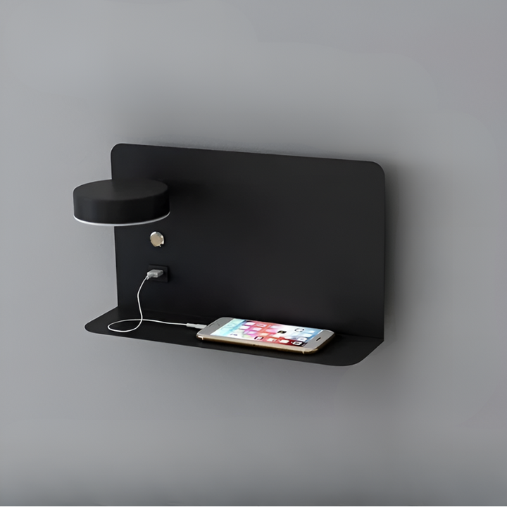 DazzleShelf Minimalist Genopladelig USB Natlys