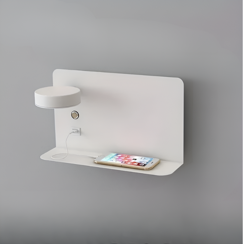 DazzleShelf Minimalist Genopladelig USB Natlys
