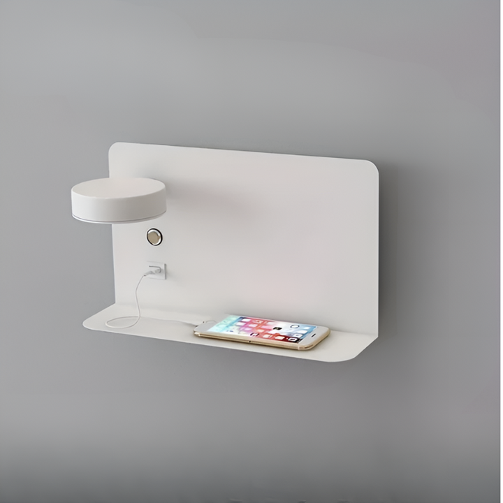 DazzleShelf Minimalist Genopladelig USB Natlys