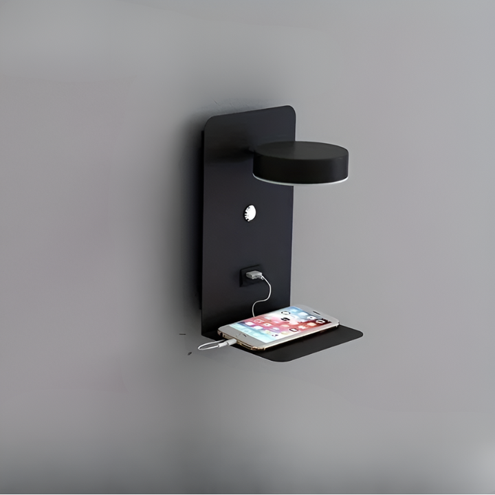 DazzleShelf Minimalist Genopladelig USB Natlys