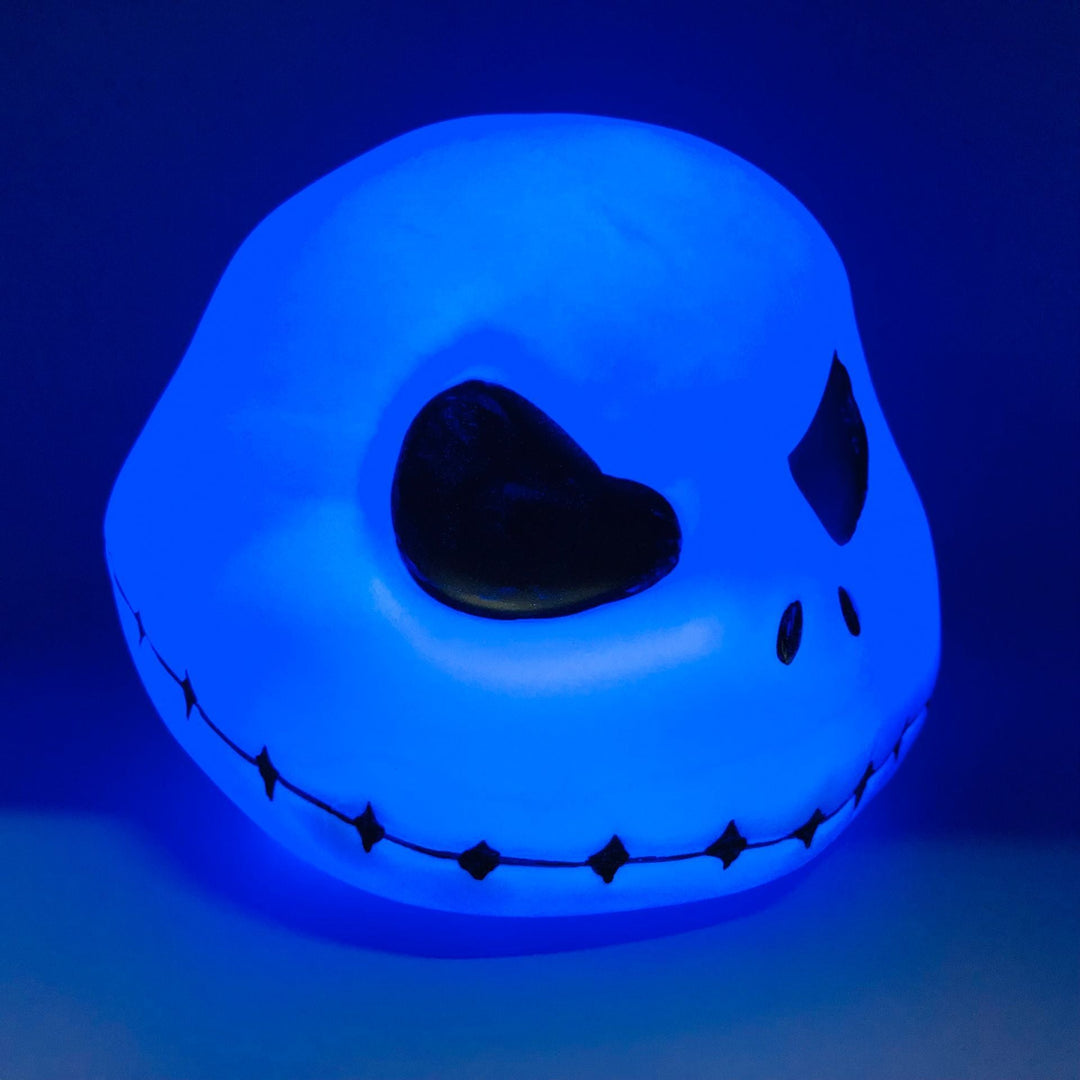 Halloween Jack Skellington Natlys – farverig Anime Figur Lampe Ornament fra The Nightmare Before Christmas Fest Dekoration