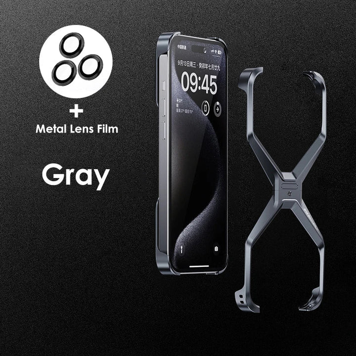 Aftageligt Metal Cool Alloy iPhone Cover