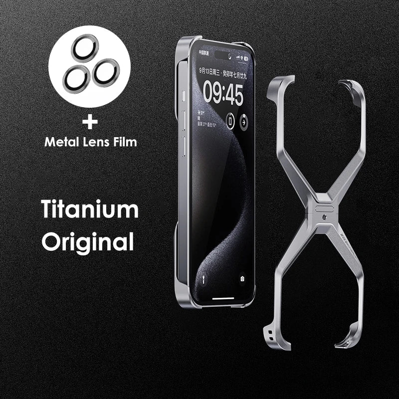 Aftageligt Metal Cool Alloy iPhone Cover