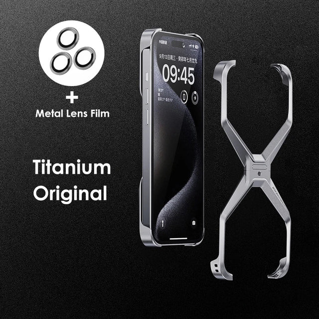 Aftageligt Metal Cool Alloy iPhone Cover