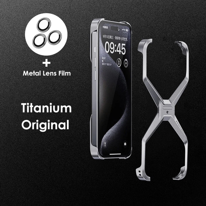 Aftageligt Metal Cool Alloy iPhone Cover