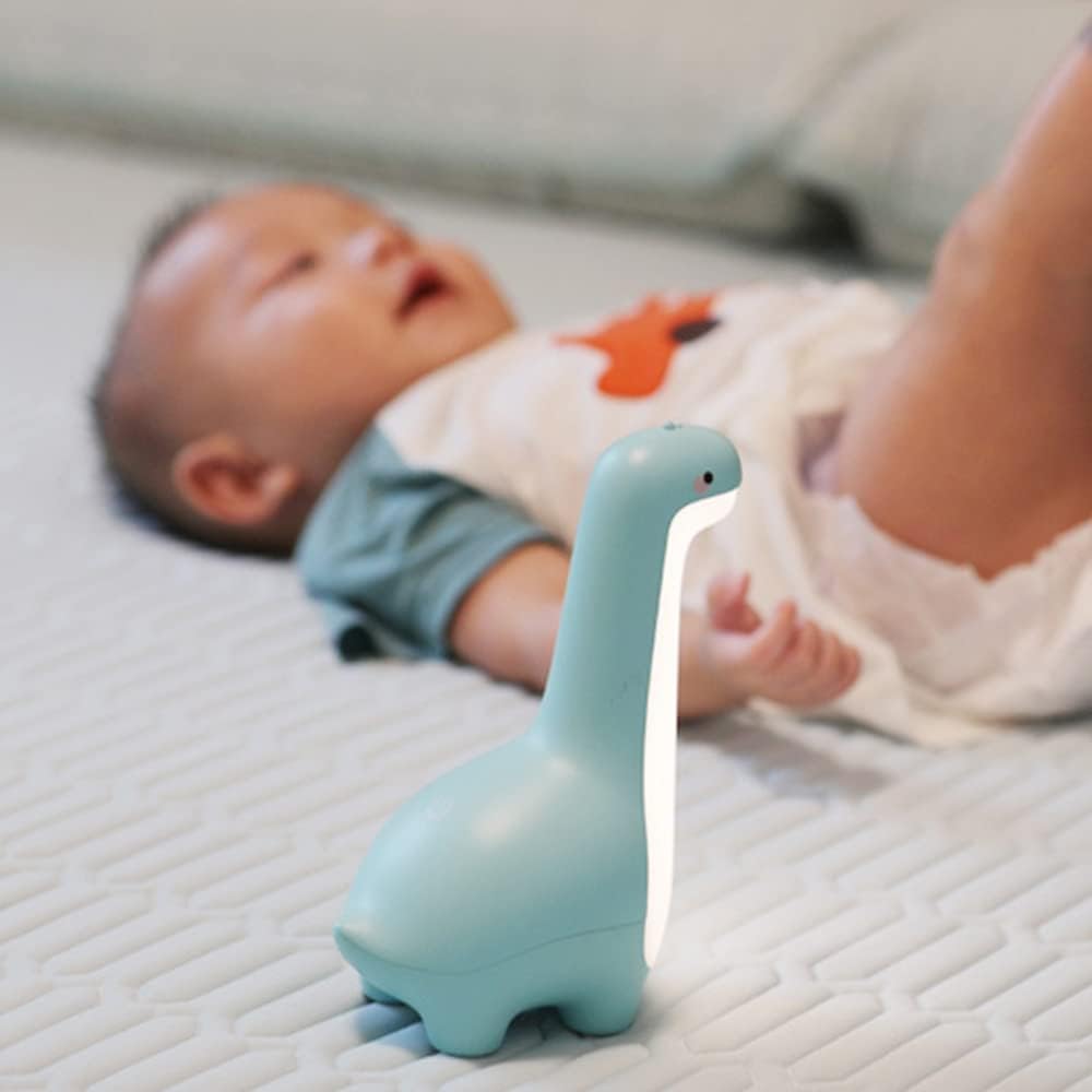 DinoSnug – Blødt Glødende Dinosaur Natlampe til Børn