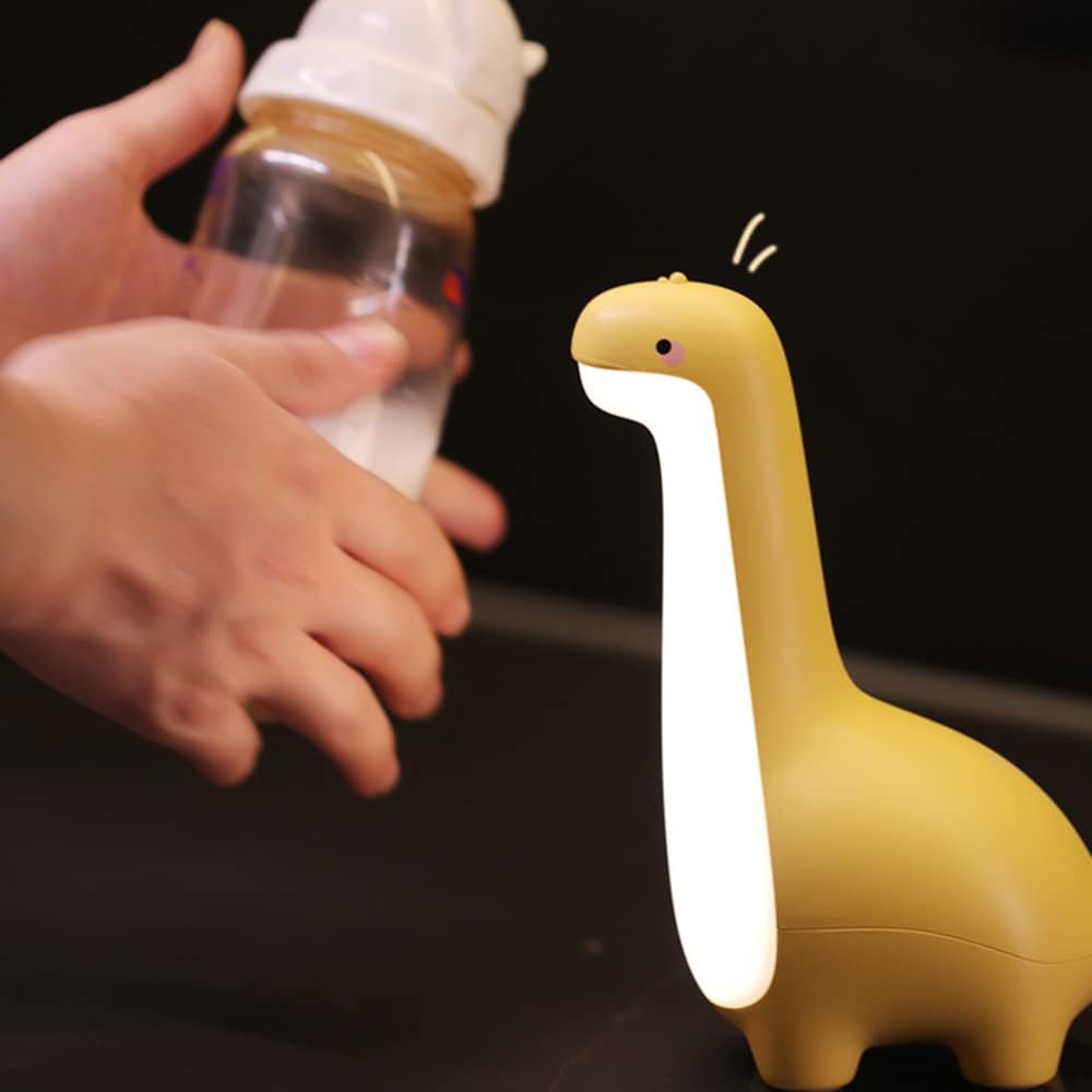DinoSnug – Blødt Glødende Dinosaur Natlampe til Børn