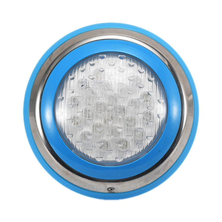 15W LED Rustfrit Stål Vægbelyst Poolbelysning Landskabsundervandslys (farvet lys + fjernbetjening)