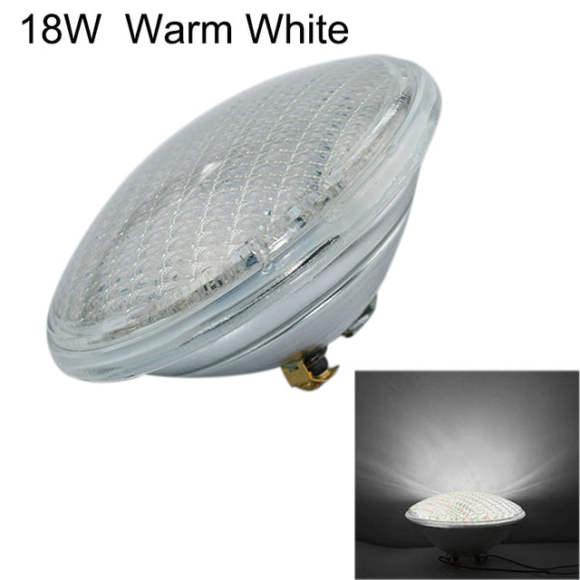 18W LED Indbygningspoollys Underwater Light Source (Varm Hvidt Lys)