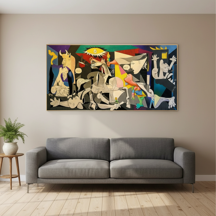 Guernica Picasso Lærred Kunst