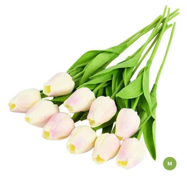 Mode Tulipan Kunstige Blomster Til vedligeholdelsesfri kreativ boligindretning Blomsterarrangementer Til stue og spisestue Nordisk Hjem Dekoration