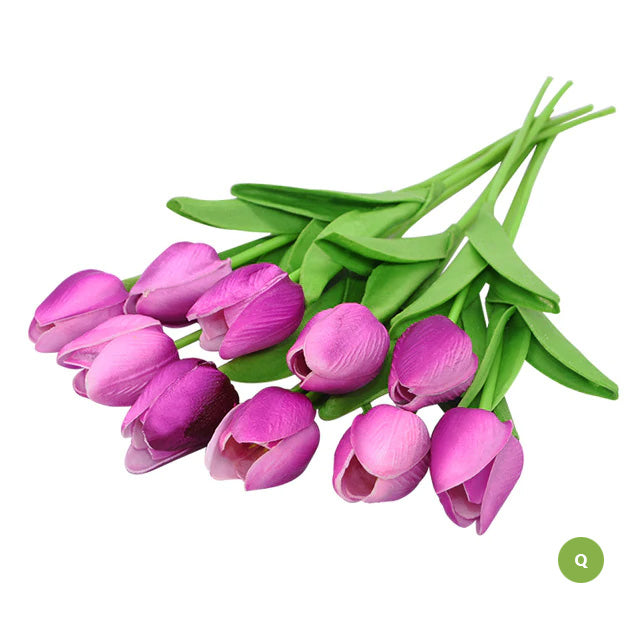 Mode Tulipan Kunstige Blomster Til vedligeholdelsesfri kreativ boligindretning Blomsterarrangementer Til stue og spisestue Nordisk Hjem Dekoration