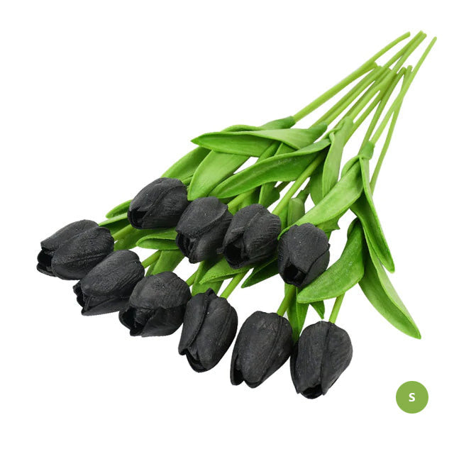 Mode Tulipan Kunstige Blomster Til vedligeholdelsesfri kreativ boligindretning Blomsterarrangementer Til stue og spisestue Nordisk Hjem Dekoration