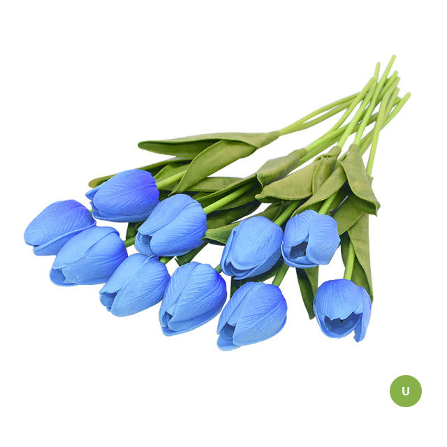 Mode Tulipan Kunstige Blomster Til vedligeholdelsesfri kreativ boligindretning Blomsterarrangementer Til stue og spisestue Nordisk Hjem Dekoration