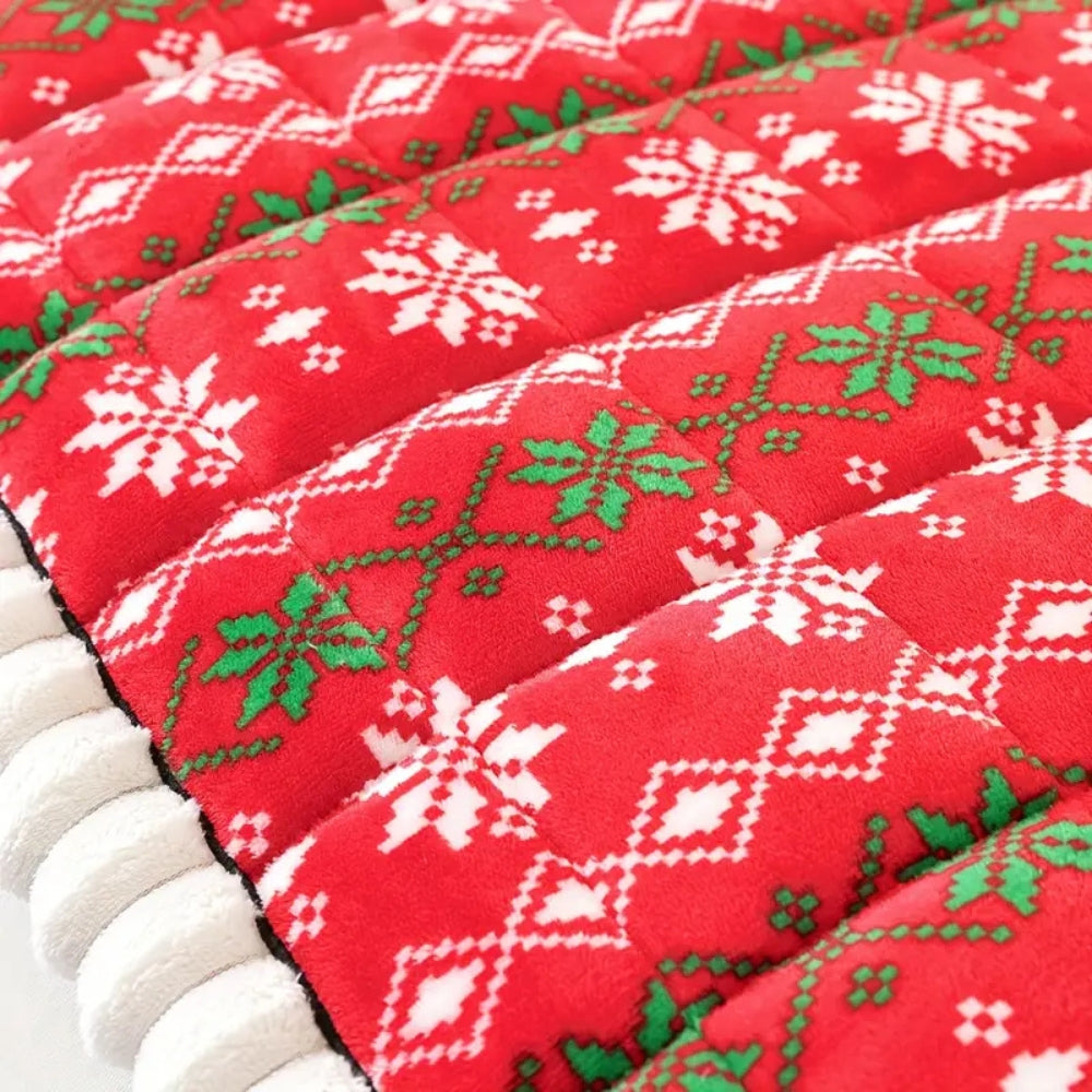 Festlig Ferie Vinter Sofa Cover