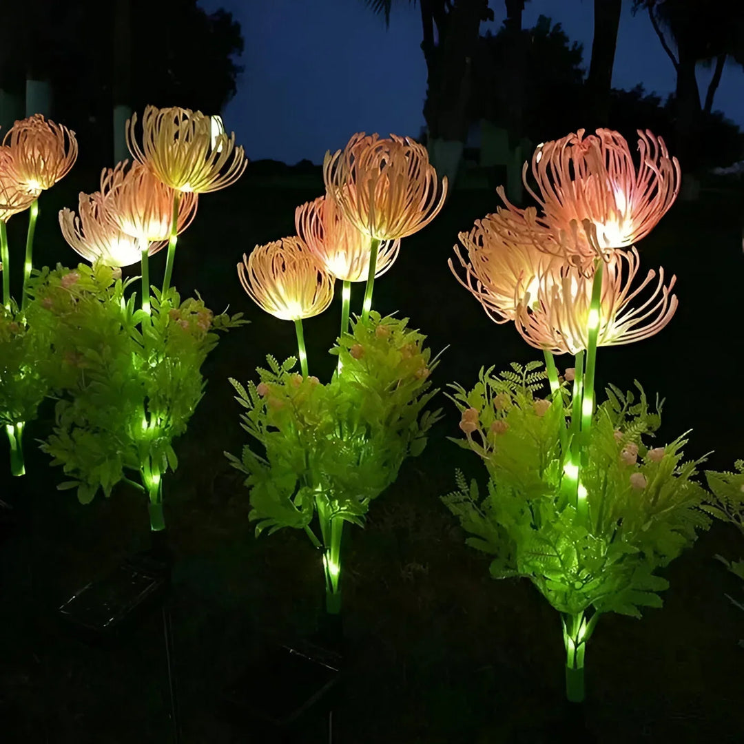 FloraGlow – Fe Blomsterhave Lys
