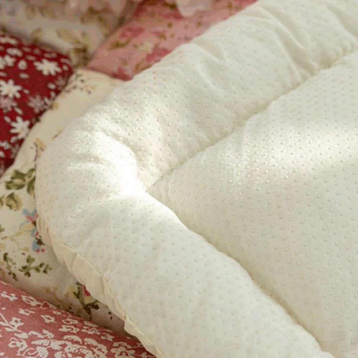Blomsterbloom Quiltet Sofa Betræk