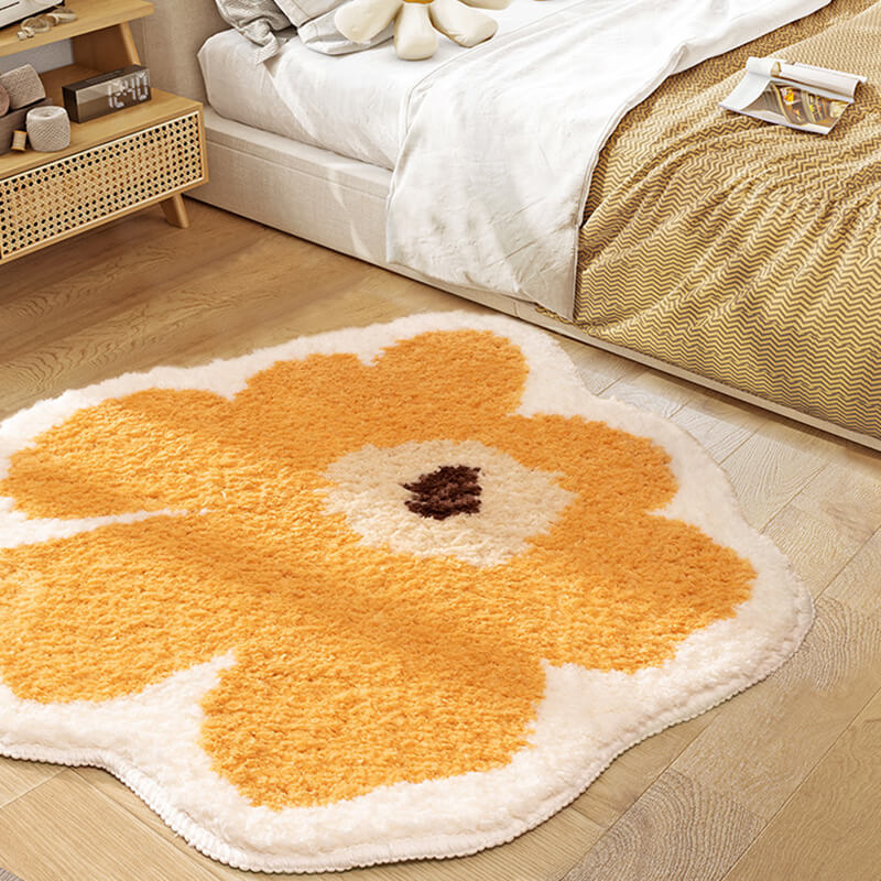 Blomsterdekoration Tæppe