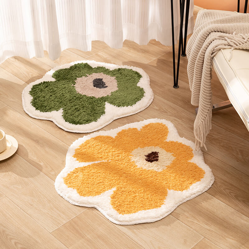 Blomsterdekoration Tæppe
