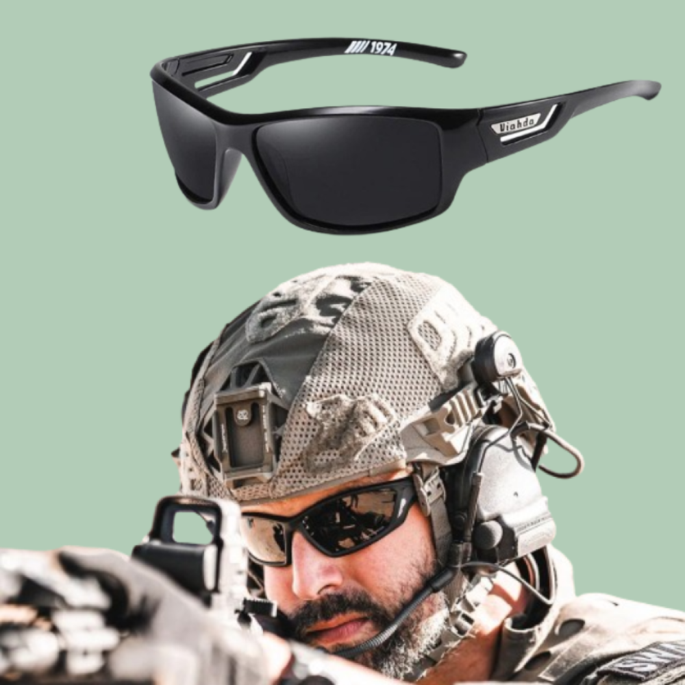 Militære Solbriller UV 400 Fiskeglas