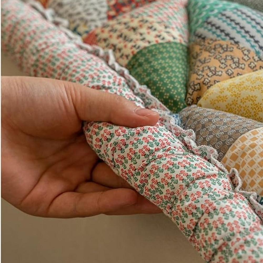 farverig Retro Landlig Stil Sofa Dække