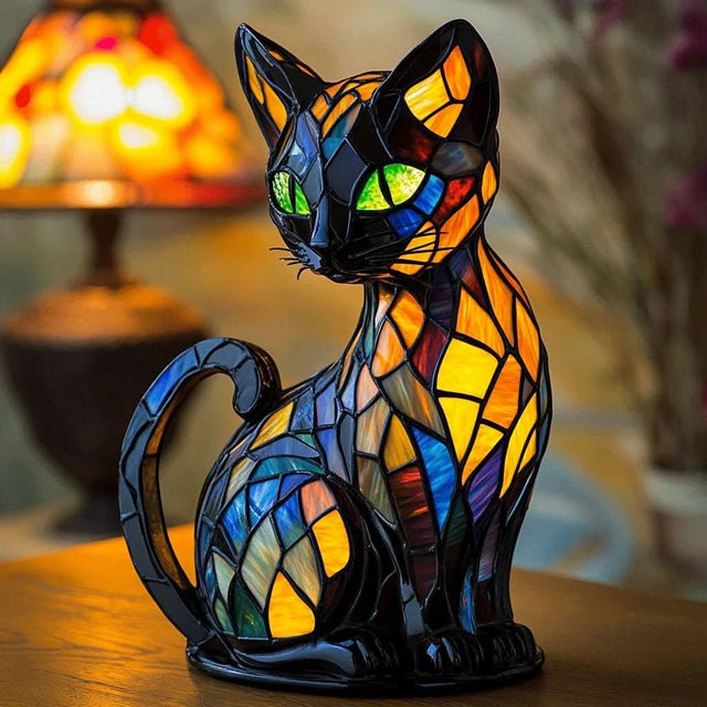 Legende LED Kat Natlampe med Blød Ambient Glød