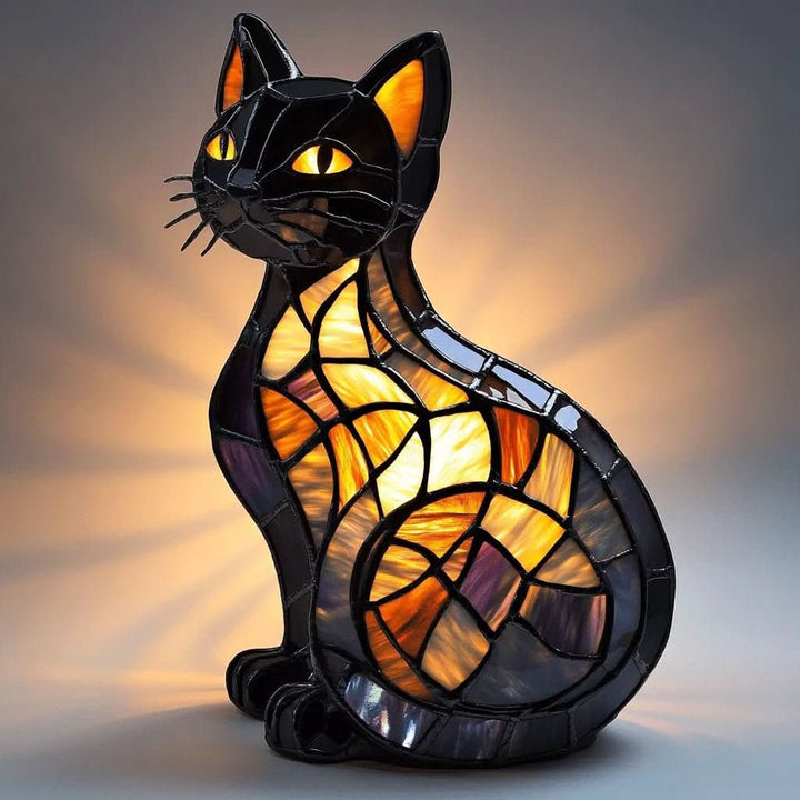 Legende LED Kat Natlampe med Blød Ambient Glød