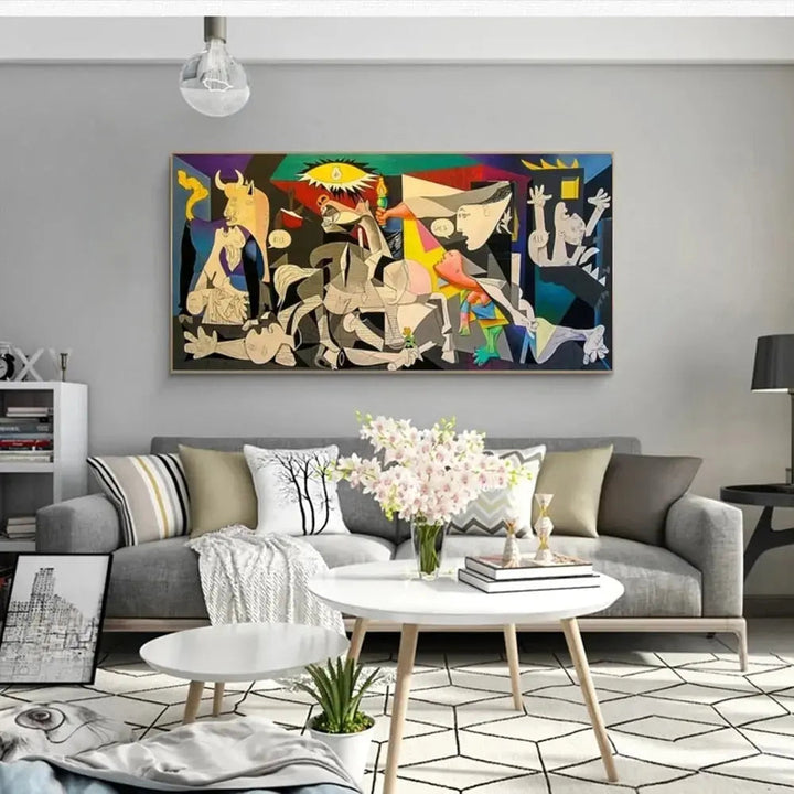 Guernica Picasso Lærred Kunst